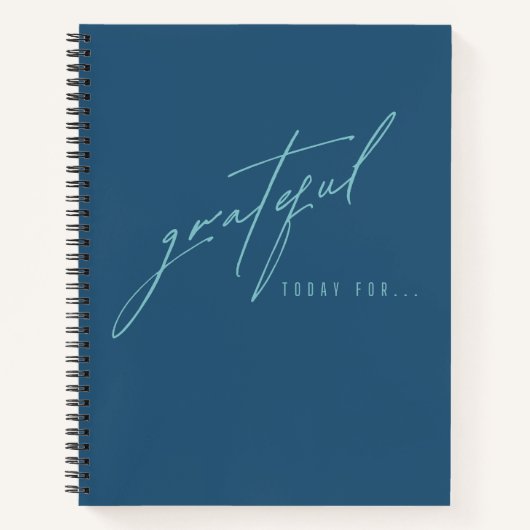 merci aujourd'hui pour. Carnets et journaux de gra (Devant)