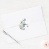 merci Autocollant (Enveloppe)