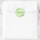 Merci - Autocollant (Sac)