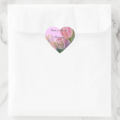 merci autocollant mariage (Sac)