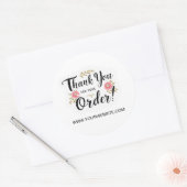 merci autocollants professionnels (Enveloppe)