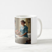 Merci aux infirmières : Mug de héros quotidiens (Devant droit)