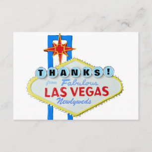 Merci aux jeunes mariés de Las Vegas