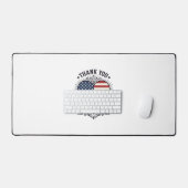 Merci aux vétérans Patriotic Heart Vector Design_1 (Clavier et souris)