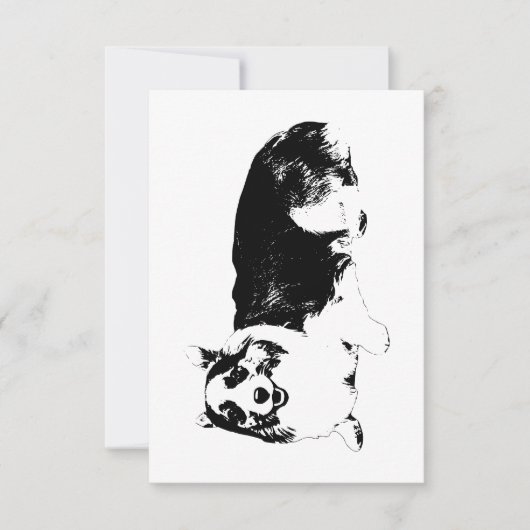 Merci avec un sourire de Corgi (Devant)