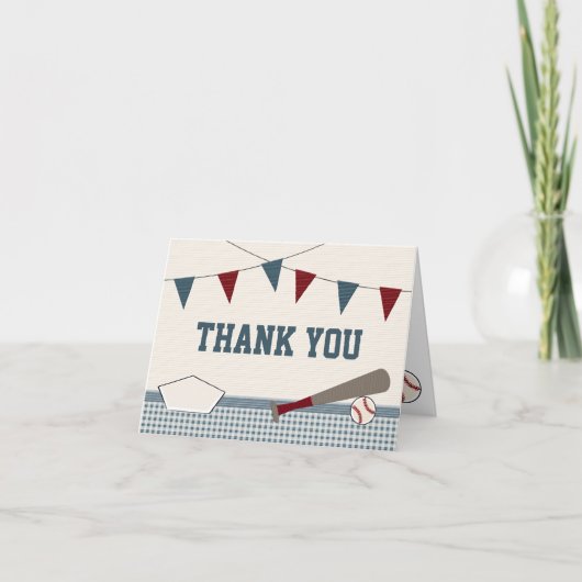 Merci BABY SHOWER BASEBALL (Devant)