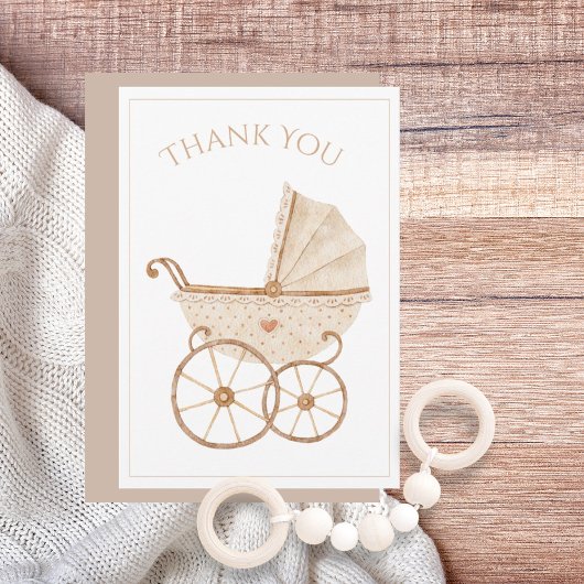Merci Baby shower d'aquarelle pour bébé