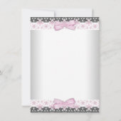 Merci Baby shower fille (Dos)