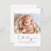 Merci Baby shower PixDezines + Faire-part (Devant / Derrière)