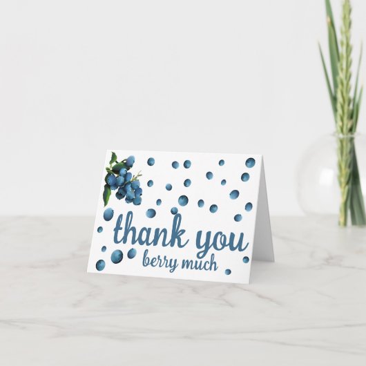 Merci baies beaucoup carte de remerciements (Devant)