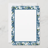 Merci baies beaucoup de bleuet merci notes (Dos)