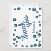 Merci baies beaucoup de bleuet merci notes (Devant)