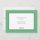MERCI BAR MITZVAH vert kelley moderne simple (Dos)