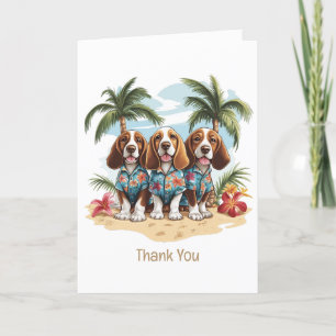 Merci Basset Hound Chiens Hawaiian Shirts