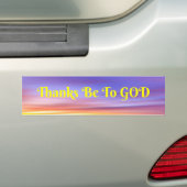 Merci Be To DIOD bumper sticker (En voiture)