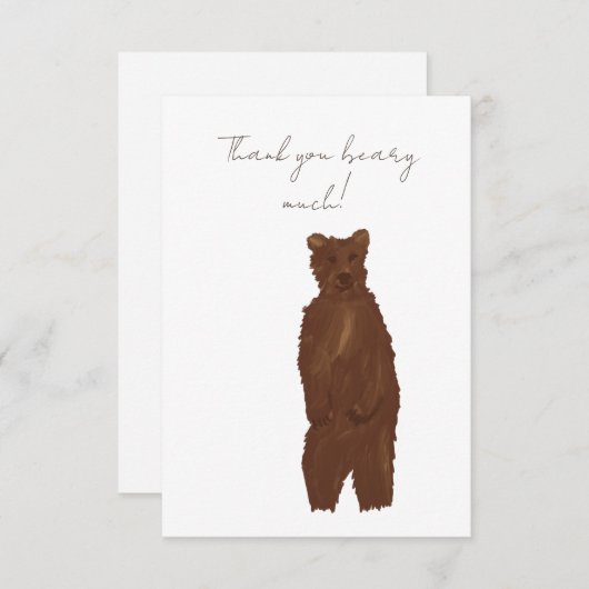 Merci Beary (Devant / Derrière)