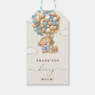 Merci Beary beaucoup de étiquettes cadeaux
