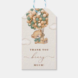 Merci Beary beaucoup de étiquettes cadeaux
