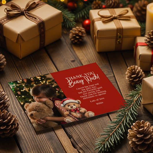 Merci Beary Noël Ours