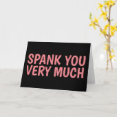 MERCI BEAUCOUP, Cartes de vœux romantiques drôles (Fleur jaune)