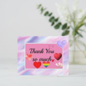 merci beaucoup de carte postale (Debout devant)