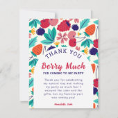 Merci Beaucoup Fraise Bleuet Coloré (Devant)