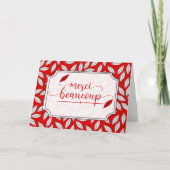 Merci Beaucoup Merci Rouge Botanique (Devant)