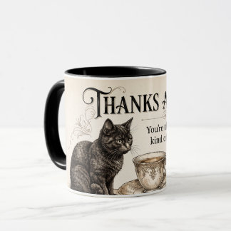 Merci beaucoup ! Mug à café pour chat parfait