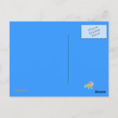 merci bébé Carte postale (Dos)