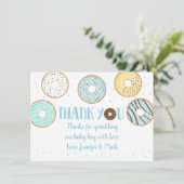 Merci Bébé de Donut Bleu saupoudré (Debout devant)