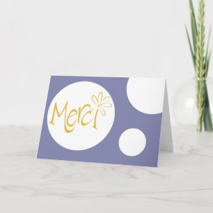 Merci! Bedankkaart