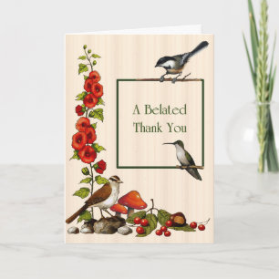 Merci Belé : Oiseaux, Fleurs, Nature, Jardin
