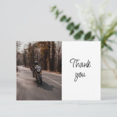 Merci bénévole pour l'événement de motards (Debout devant)