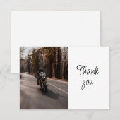Merci bénévole pour l'événement de motards (Devant / Derrière)