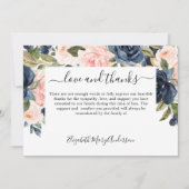 Merci Bereavale Marine Mémorial rose floral (Devant)