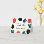 Merci Berry Many - Carte à pistolet (Fleur jaune)