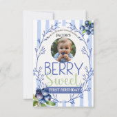Merci BERRY SWEET Flat Carte de remerciements (Devant)