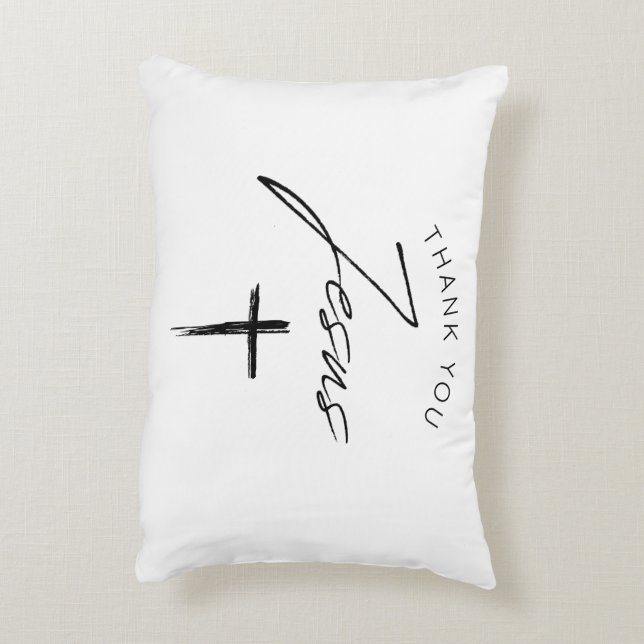 Merci Bienheureuse Gratitude Coussin Esprit chréti (Dos(Vertical))