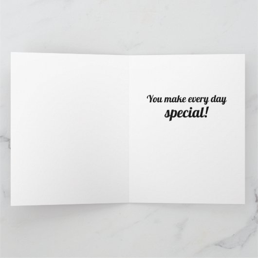 Merci Big Card (Intérieur)