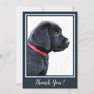 Merci Black Labrador Chiot - Chien mou moderne