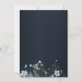 Merci blanc de perte de fleurs sauvages (Dos)