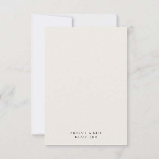 Merci blanc Mariage beige (Dos)