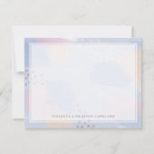 Merci Bleu Art Abstrait (Devant)