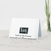 Merci bleu et noir (Dos)