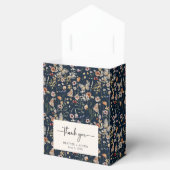 Merci bleu marine Boho Ballotins (Ouvert)