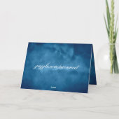 Merci bleu profond (Dos)