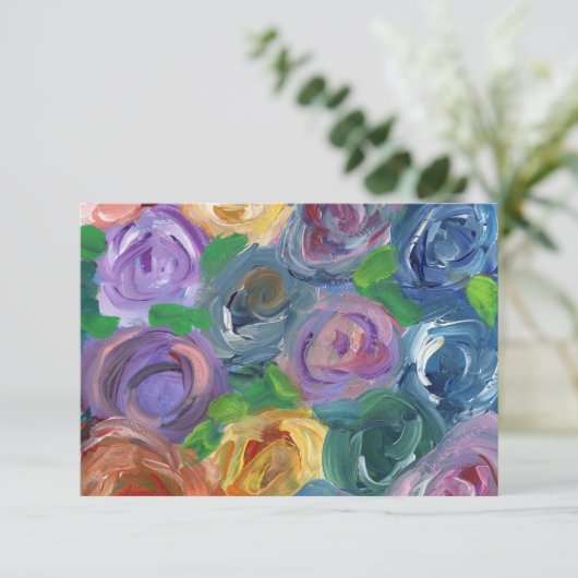 Merci Bloomish / carte de note (Debout devant)