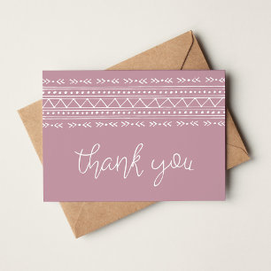 Merci Boho moderne Mauve