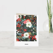 Merci Bold Funky Floral Foncé Chic (Dos)