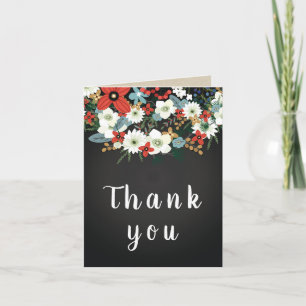Merci Bold Funky Floral Foncé Chic